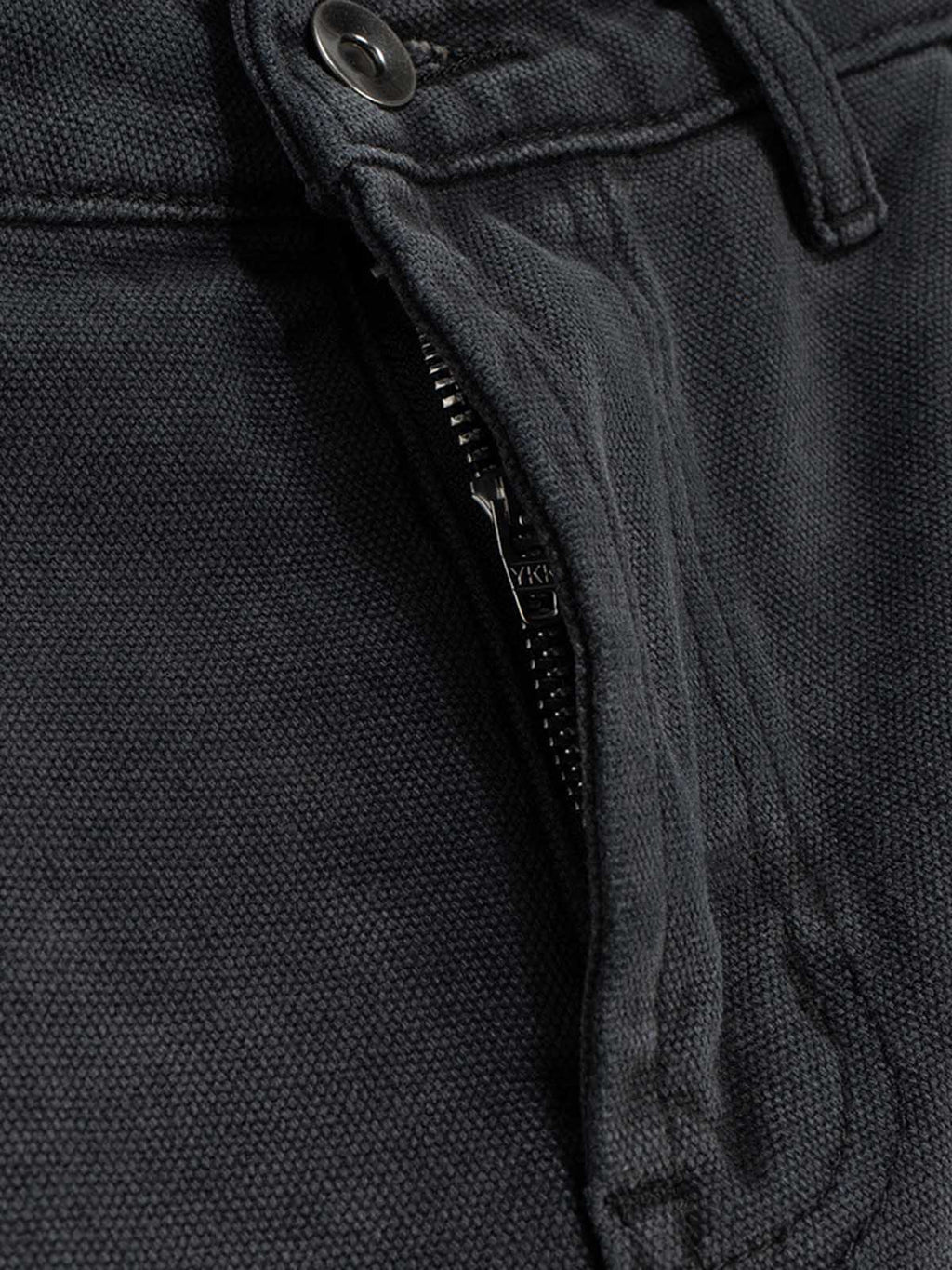 Distressed Cargo Shorts with Chain Detail