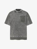 Exposed Seam Washed T Shirt