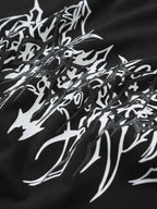 Abstract Flame Long Sleeve Tee
