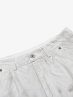 Vintage Star Detail Washed Cargo Jeans