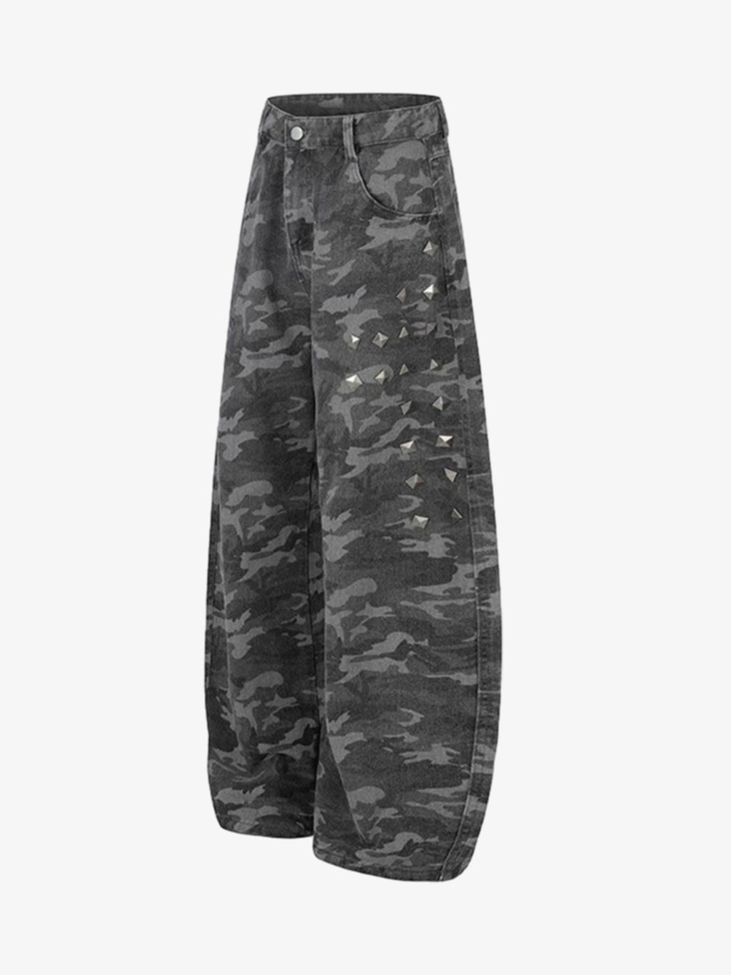 Camo Curved Jeans
