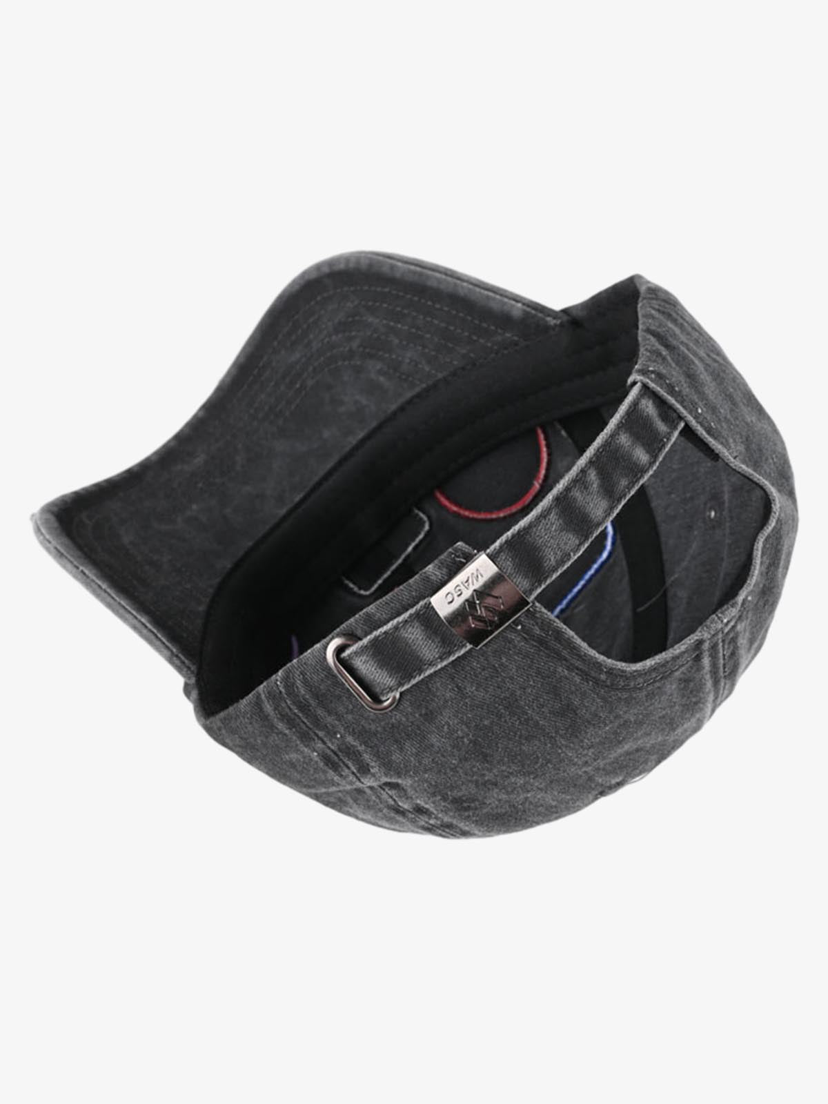 Vintage Distressed Washed Multiple Embroidered Patchwork Baseball Cap