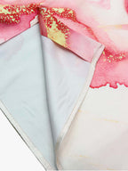 Horse Print Camp Collar Boxy Shirt
