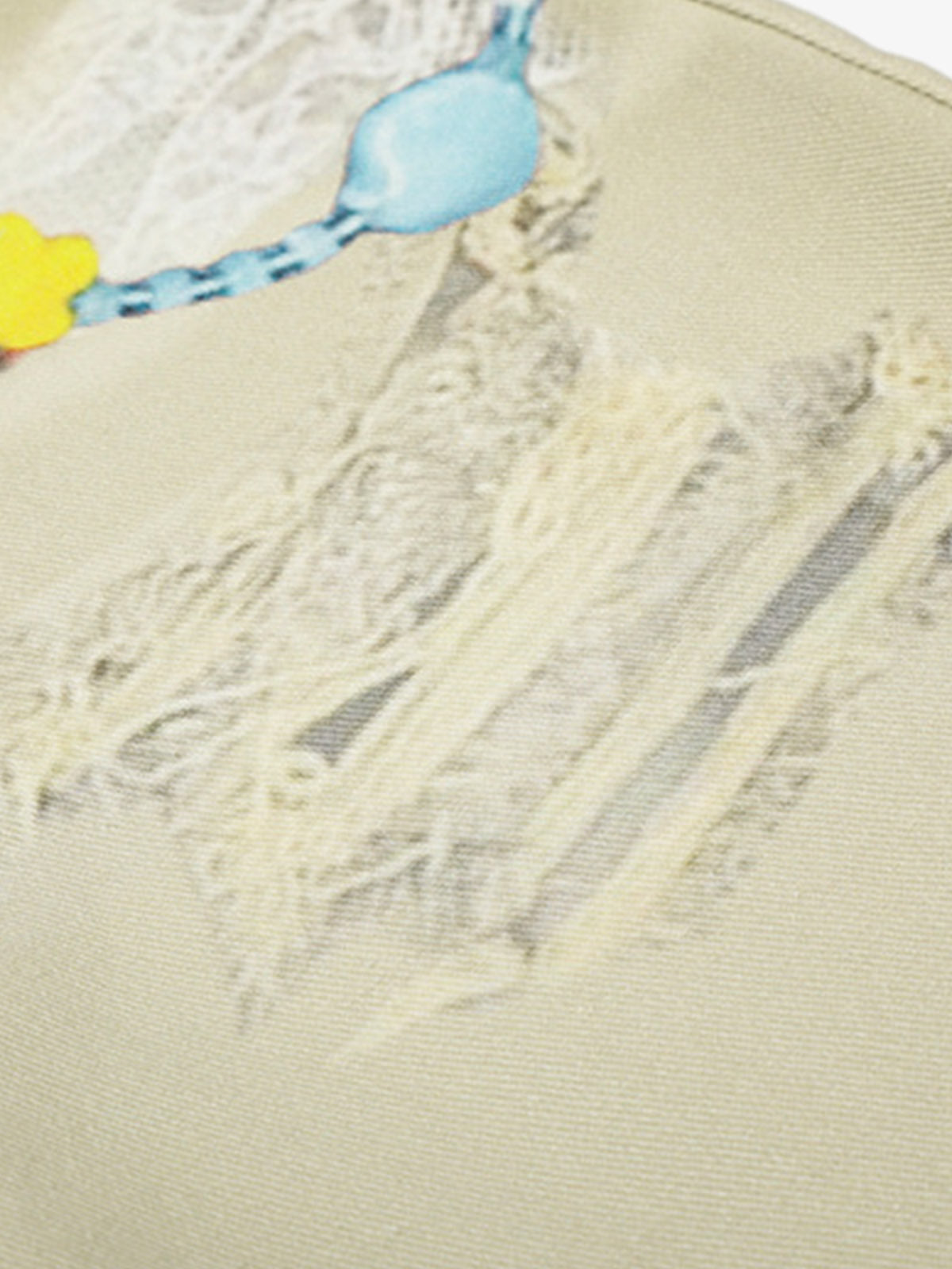 Flower Patch Distressed Denim Shorts