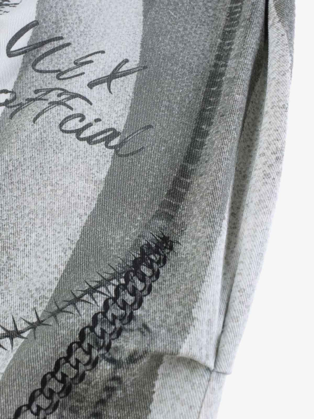 Vintage Illusion Graphic Ultra-Baggy Jeans