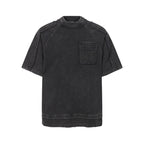 Exposed Seam Washed T Shirt