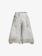 Dirty Wash Denim Shorts