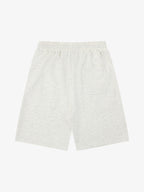Stamp Print Patch Pocket Knit Shorts