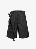 Side Strap Cargo Shorts
