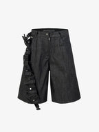 Side Strap Cargo Shorts
