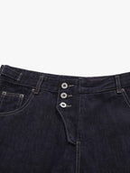 Asymmetrical Fly A-Line Shorts
