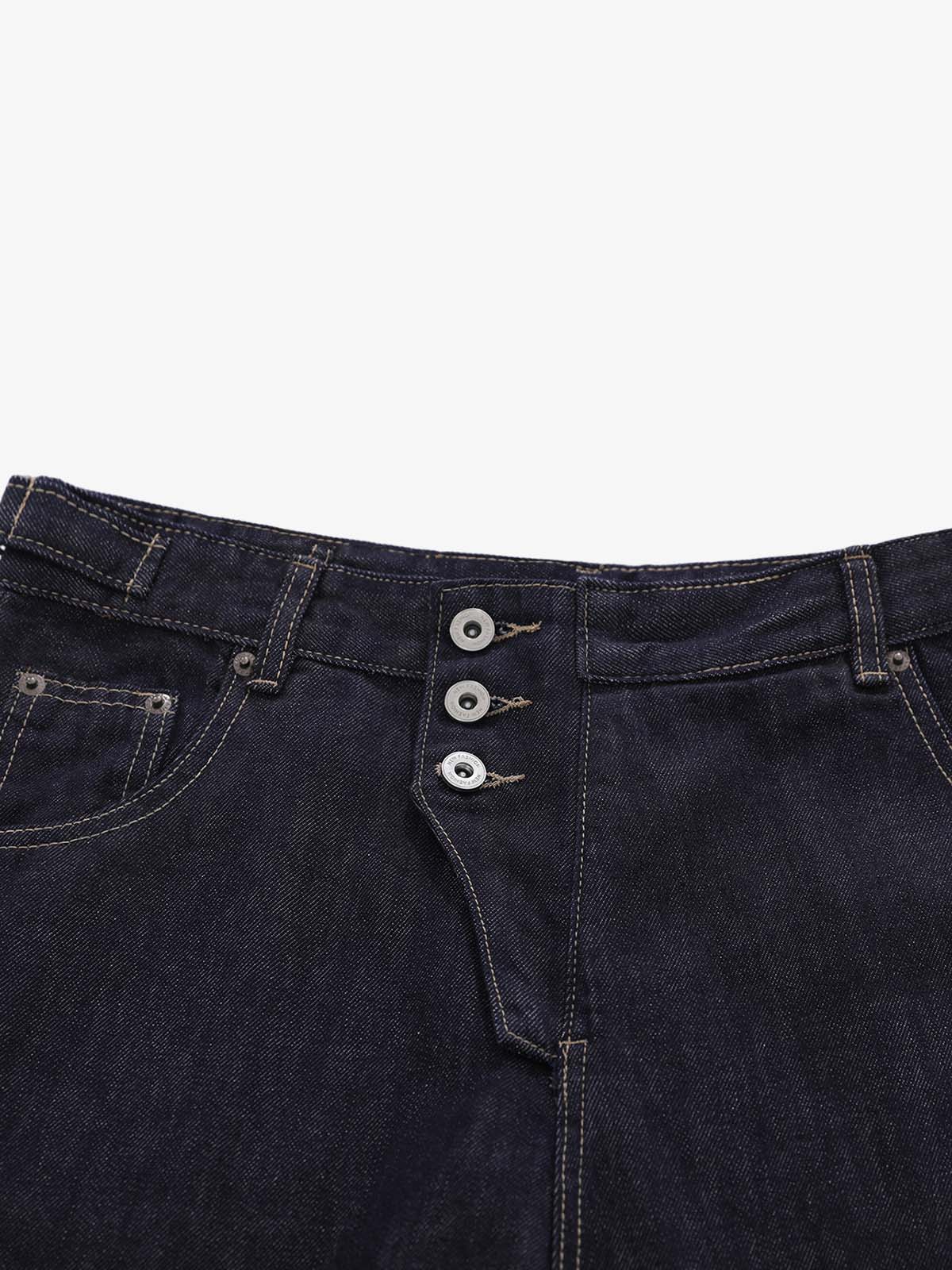 Asymmetrical Fly A-Line Shorts