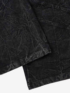 High Street Functional Structured Design Tie-Dye Baggy Jeans