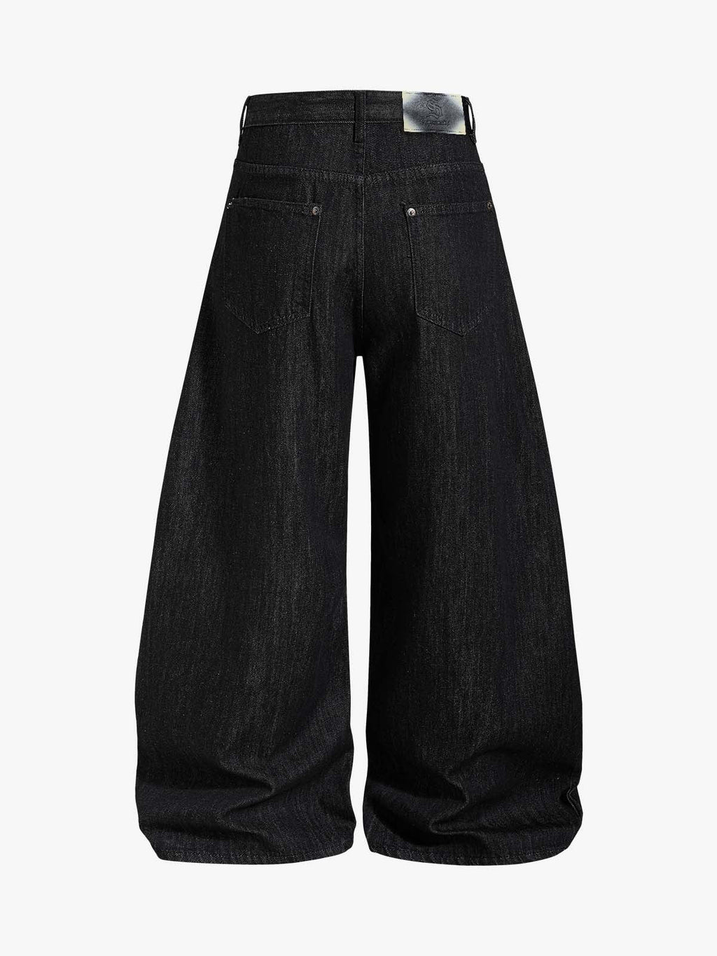 Vintage Eyelet Chain Baggy Jeans