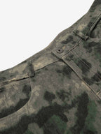 Camo-Print Baggy Cargo Jorts