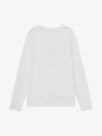 Supermade Industrial Text Print Long Sleeve Henley T-Shirt