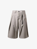 Vintage Deconstructed Pleated Shorts - 2580