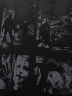 Grunge Faded Photo Print T Shirt