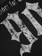 Supermade Gothic Chrome Mixed-Media Retro Jersey