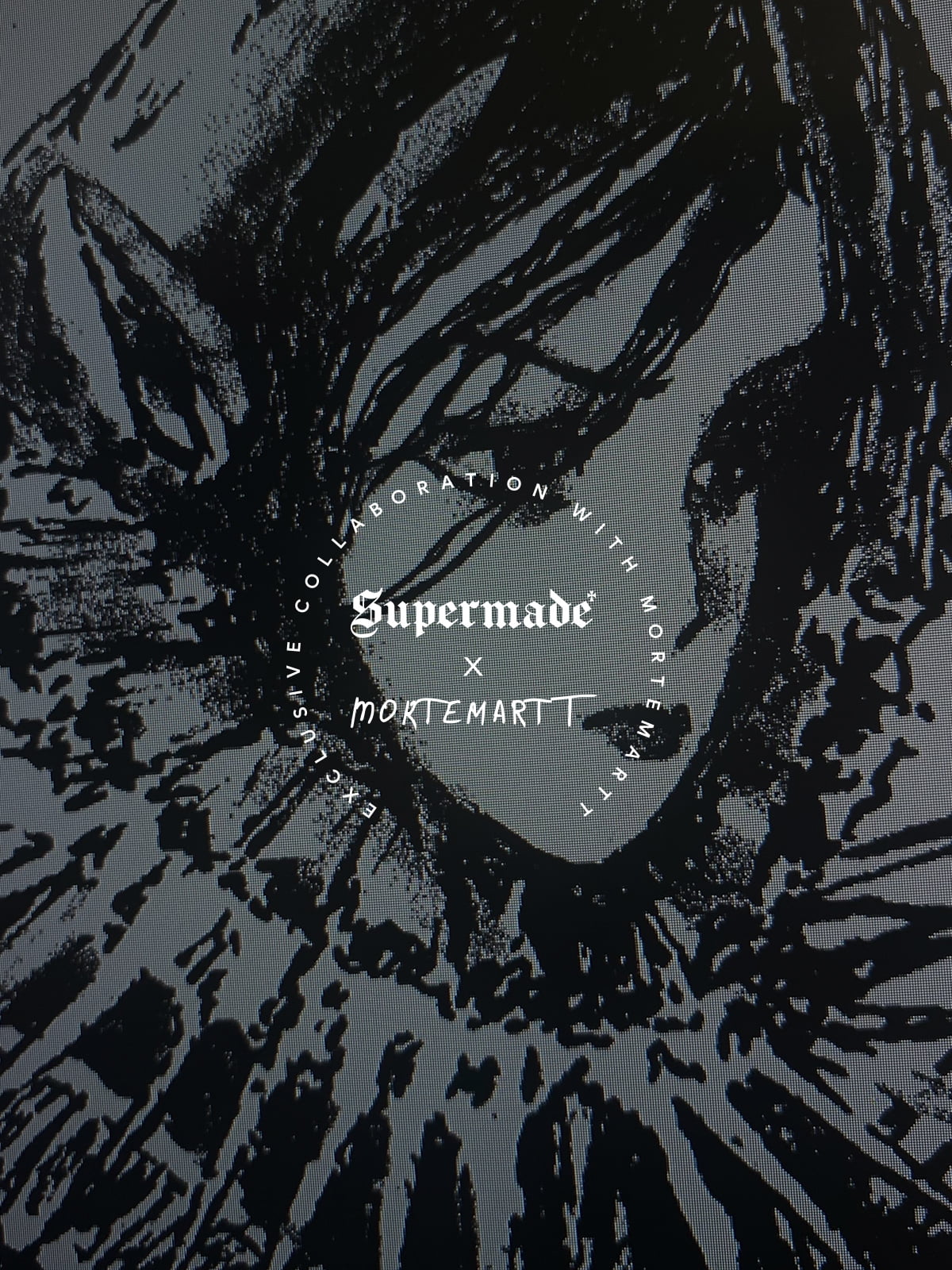 Supermade × Mortemartt Graphic Hooded Jacket- 2279