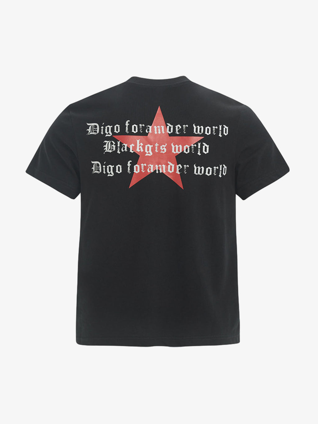 Cyber-Star Gothic Graphic T-Shirt