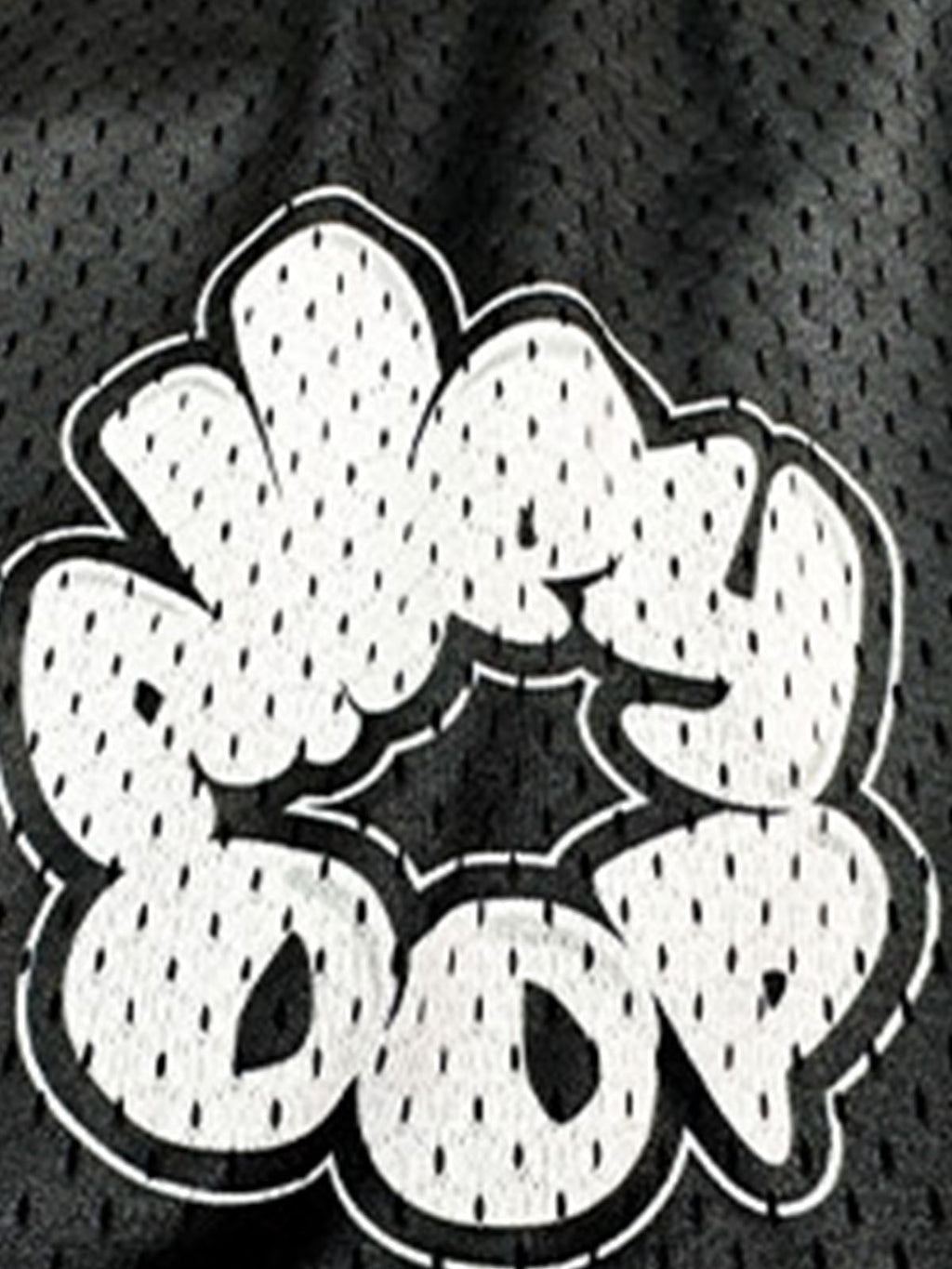 Abstract Letter Graphic Athletic Shorts