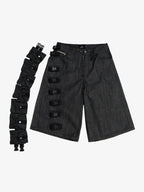 Side Strap Cargo Shorts