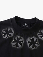 Studded Cross Tee