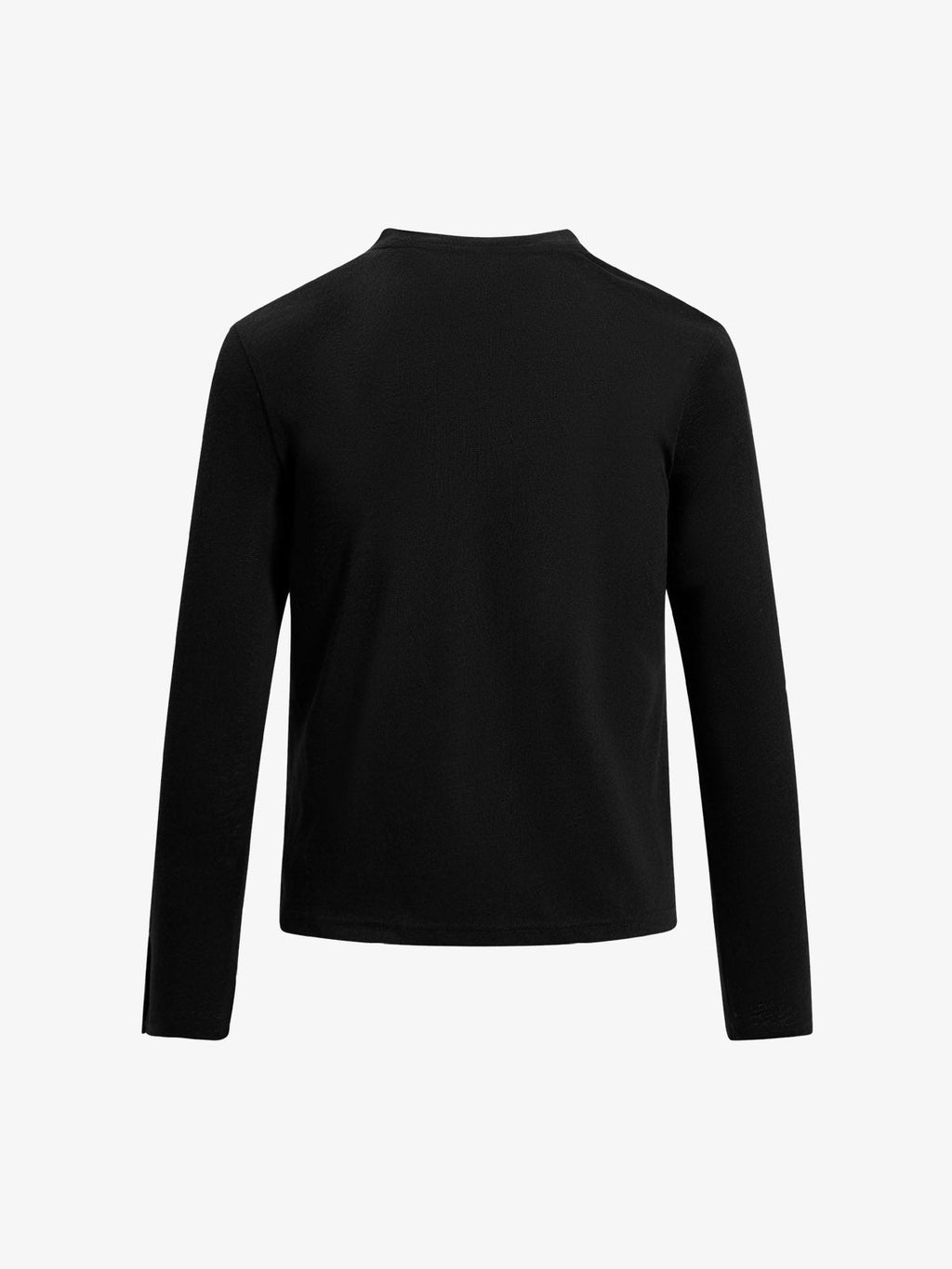 Gothic Angel Graphic Long Sleeve Henley T-Shirt
