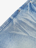Vintage Whiskered Denim Jorts