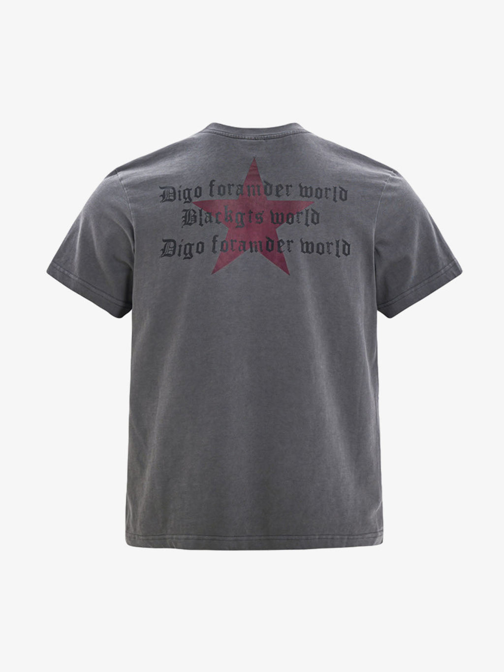 Cyber-Star Gothic Graphic T-Shirt
