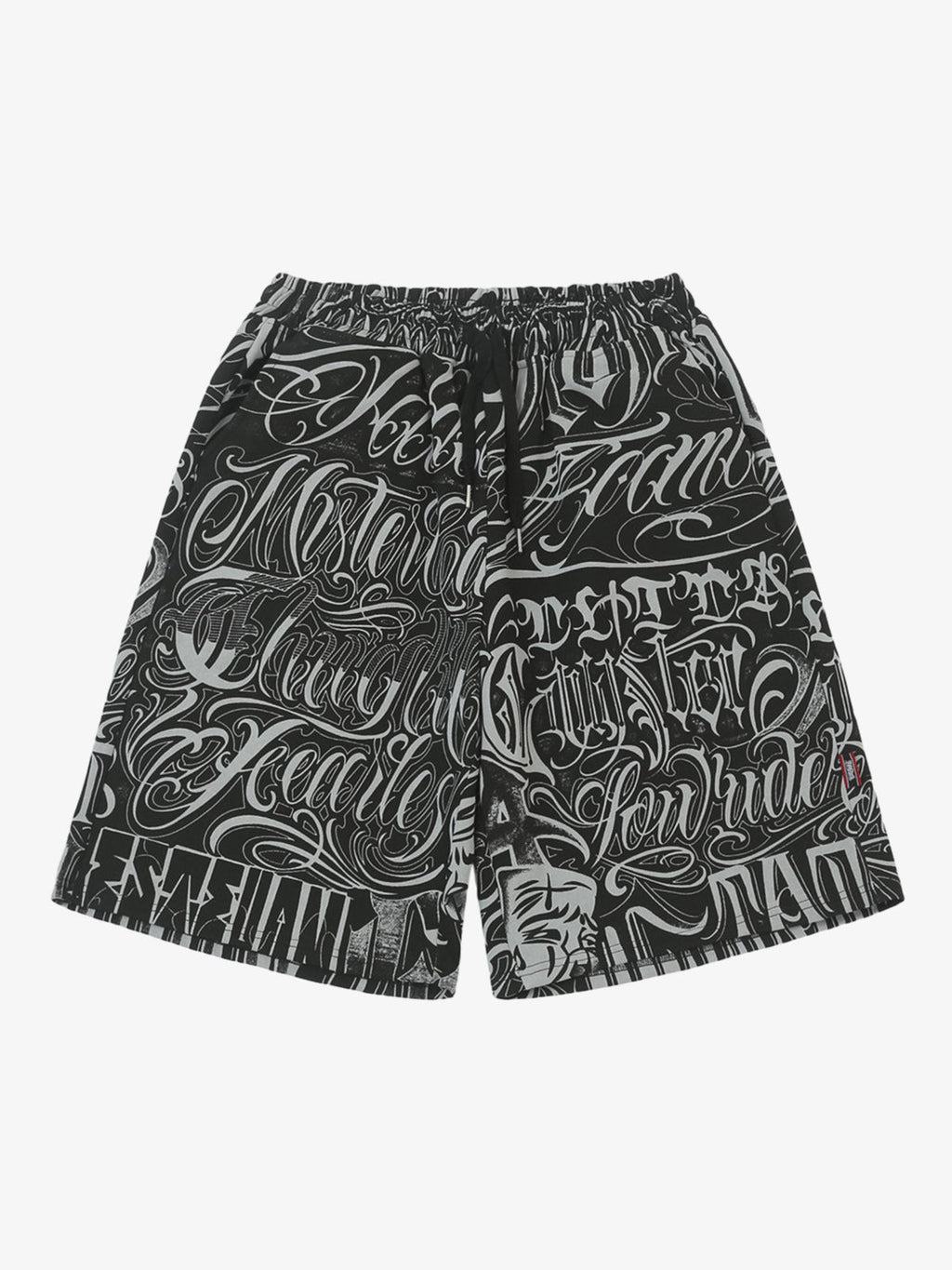 Black & White Graphic Lounge Shorts