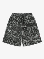 Black & White Graphic Lounge Shorts