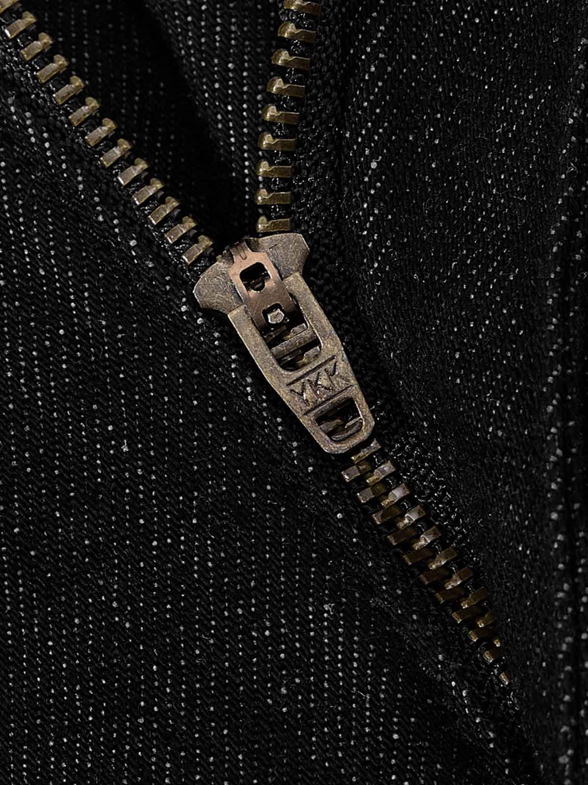 Vintage Eyelet Chain Baggy Jeans