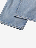 Retro Ripped Wide Leg Jeans