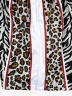 Mixed Animal Print Soccer Shorts