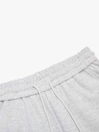 Multi-Color Typography Wide Leg Sweatpants