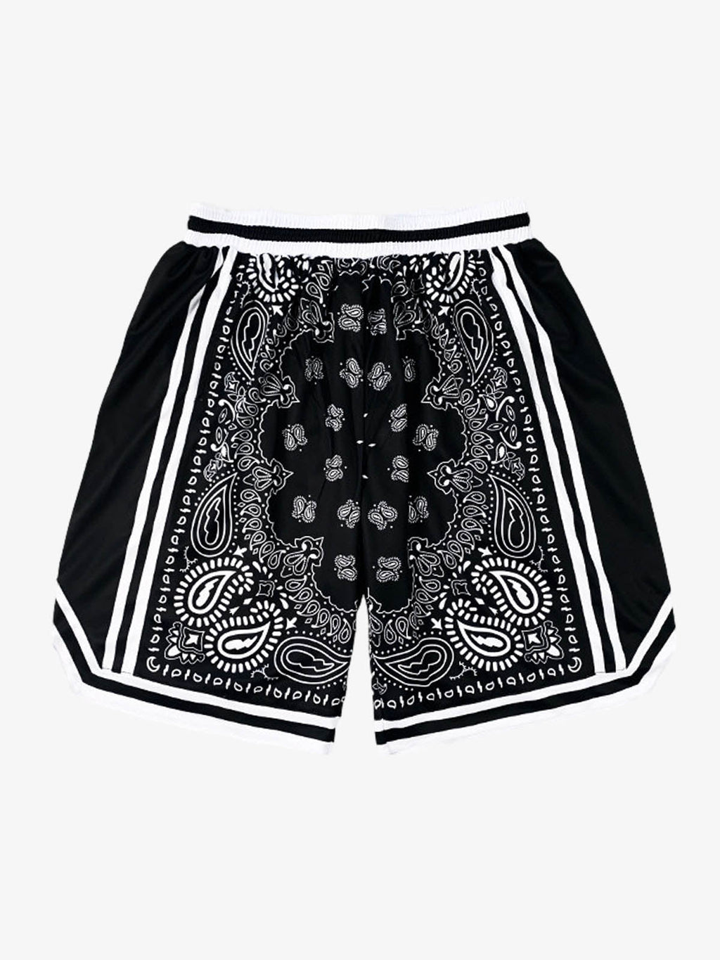 Paisley Print Soccer Shorts