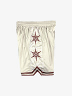Geometric Star Panel Athletic Shorts