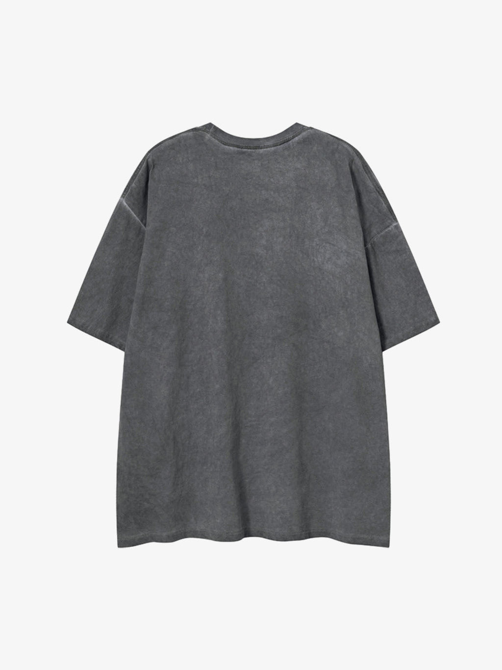 Acid Wash Figure Graphic Oversized T-Shirt