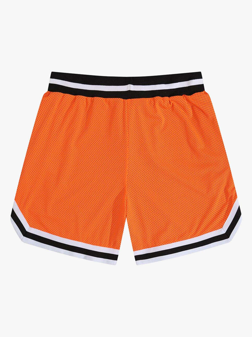 Retro Mesh Drawstring Basketball Shorts