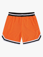 Retro Mesh Drawstring Basketball Shorts