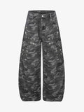 Camo Curved Jeans