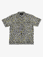 Classic Cheetah Print Camp Collar Boxy Shirt