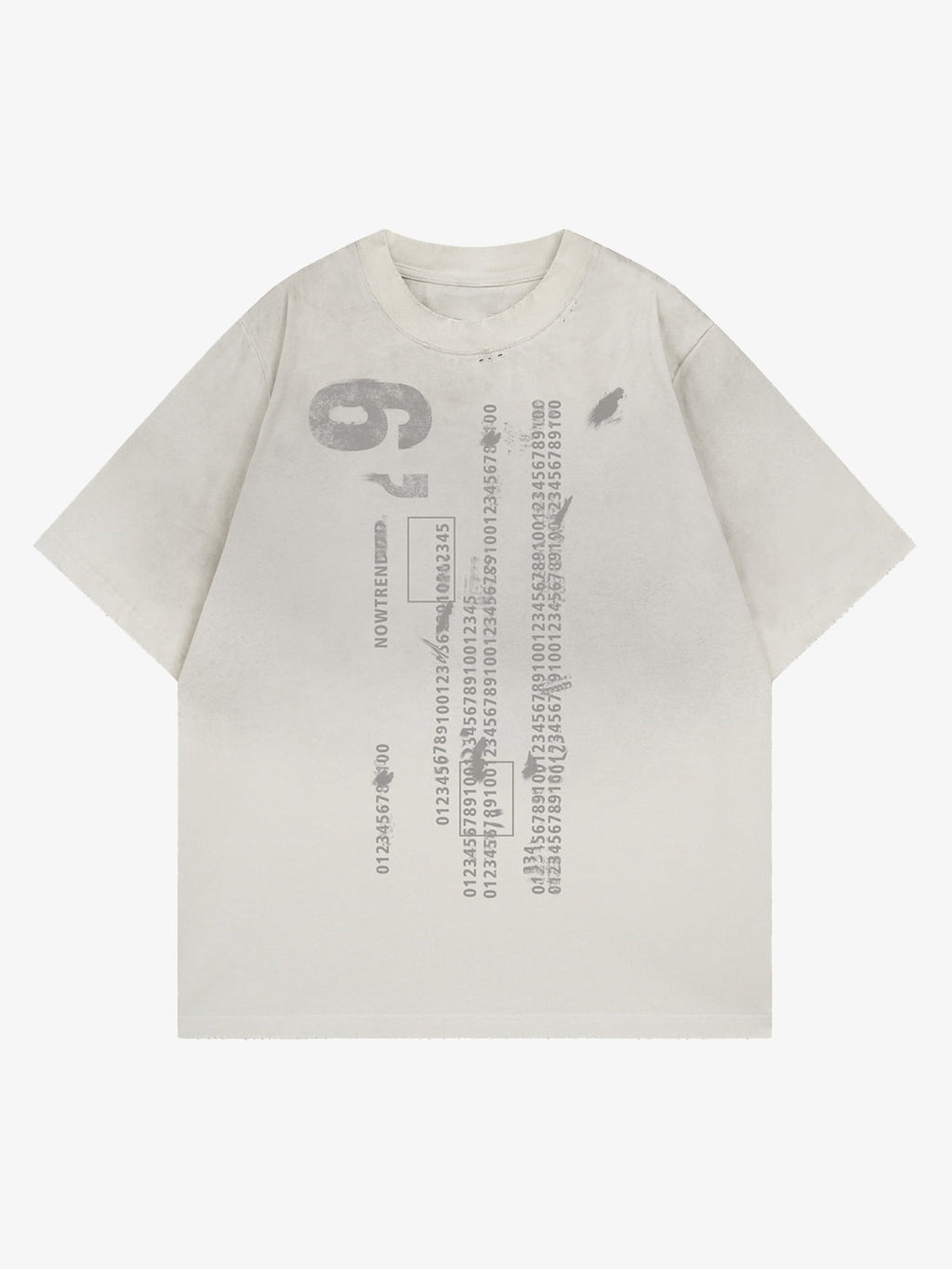Distressed Digital Print T-shirt