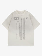Distressed Digital Print T-shirt