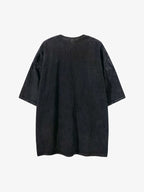 Thesupermade Doberman Print Washed T-shirt - 1856