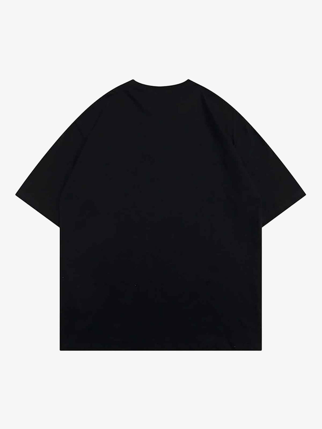 Thesupermade Masked Gangster Portrait Printed T-Shirt-1533