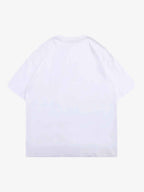 Thesupermade Masked Gangster Portrait Printed T-Shirt-1533