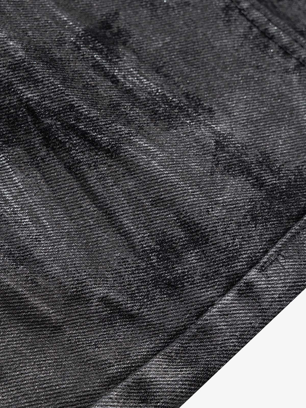 Retro Hand-Brushed Glitter Flare Jeans